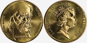 1 dollar 1996 - Sir Henry Parkes