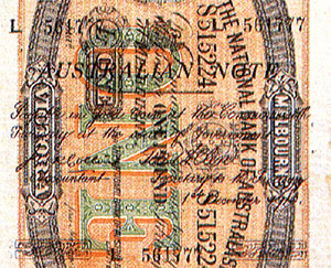 Australian Superscribed Banknotes 1910 to 1914