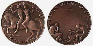 Centenary of Victoria award medal, 1951