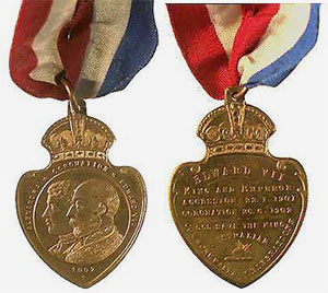 Edward VII coronation medal, 1902
