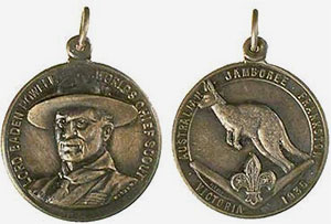 Frankston Scouting Jamboree medal, 1935