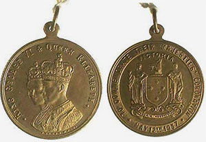 George VI coronation medal, 1937