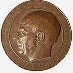 John Medley portrait medal, 1942