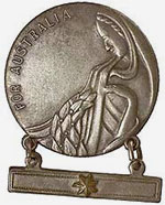 Mothers and Widows badge, 1945