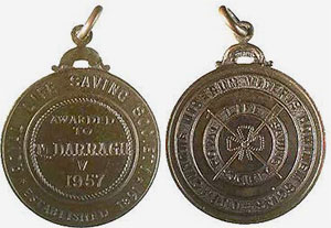 Royal Life Saving Society medal, 1957