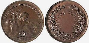 Victorian Humane Society medal, 1874