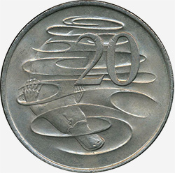 Platypus - 20 cents - Australian decimal coin
