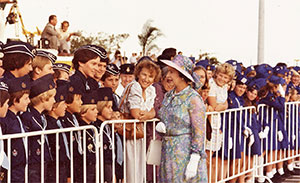 Queen Elizabeth II Brisbane 1982