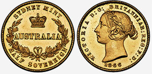 1866 Half Sovereign