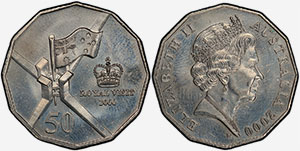 50 cents 2000 Australia