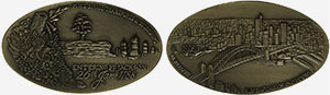 Sydney Harbour Bridge on Australian Medals