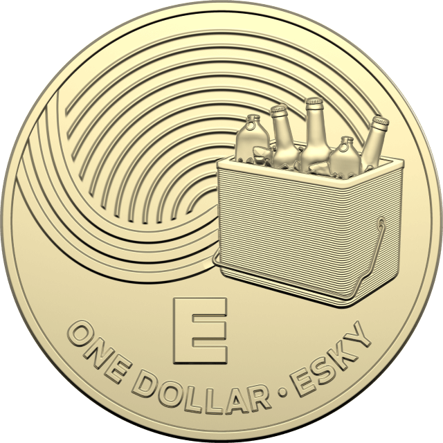 1 dollar 2019 - E - Esky - The Great Aussie Coin Hunt
