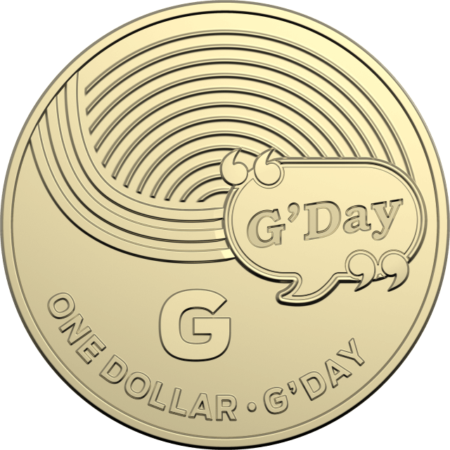 1 dollar 2019 - G - G'Day - The Great Aussie Coin Hunt