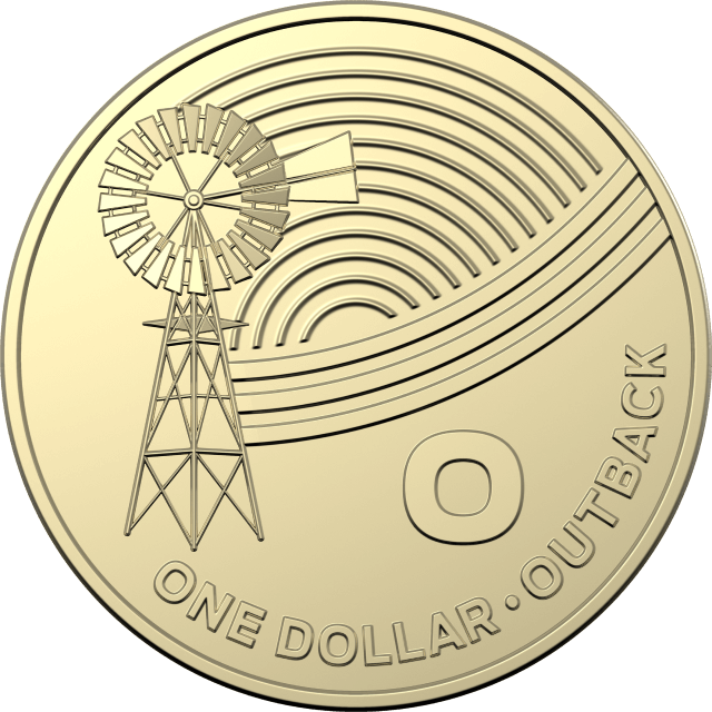 1 dollar 2019 - O - Outback - The Great Aussie Coin Hunt