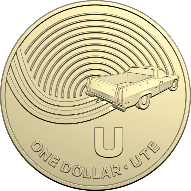 1 dollar 2019 - U - Ute - The Great Aussie Coin Hunt