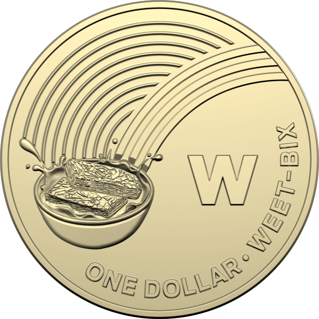 1 dollar 2019 - W - Weet-Bix - The Great Aussie Coin Hunt