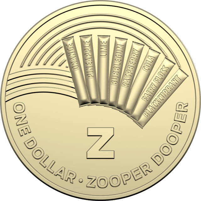 1 dollar 2019 - Z - Zooper Dooper - The Great Aussie Coin Hunt