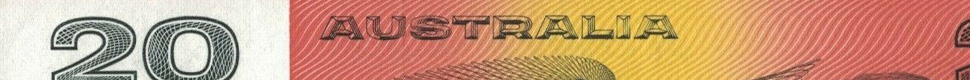 Australian banknote - Twenty dollars 1974 - Australia - Phillips Wheeler note