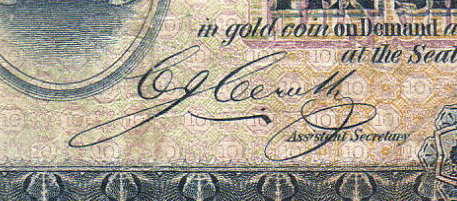 CJ Cerutty - Australian banknote signature