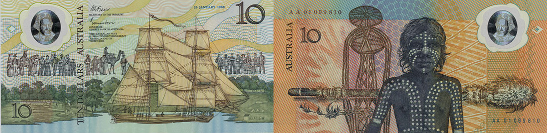10 dollars 1988 - Banknote of Australia