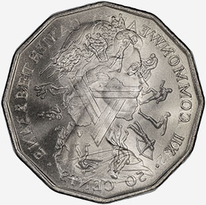 1982 - Elizabeth II - Die clash