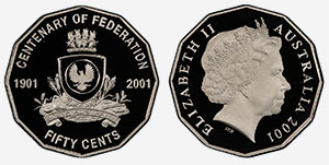50 cents 2001 South Australia