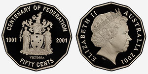 50 cents 2001 Victoria