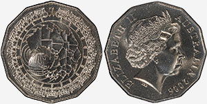 50 cents 2006 Royal Visit - Australia