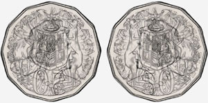Die clash possibilities on fifty cent
