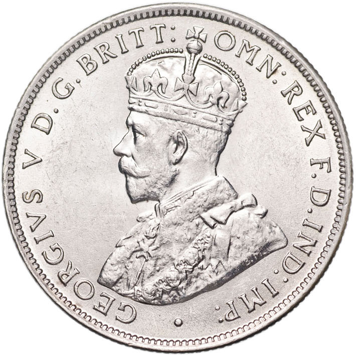MS-60 - Florin - 1911 to 1936 - George V
