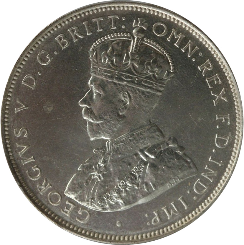 MS-60 - Florin - 1911 to 1936 - George V