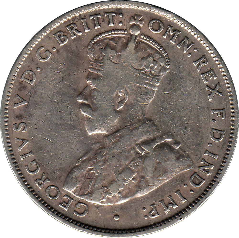 F-12 - Florin - 1911 to 1936 - George V