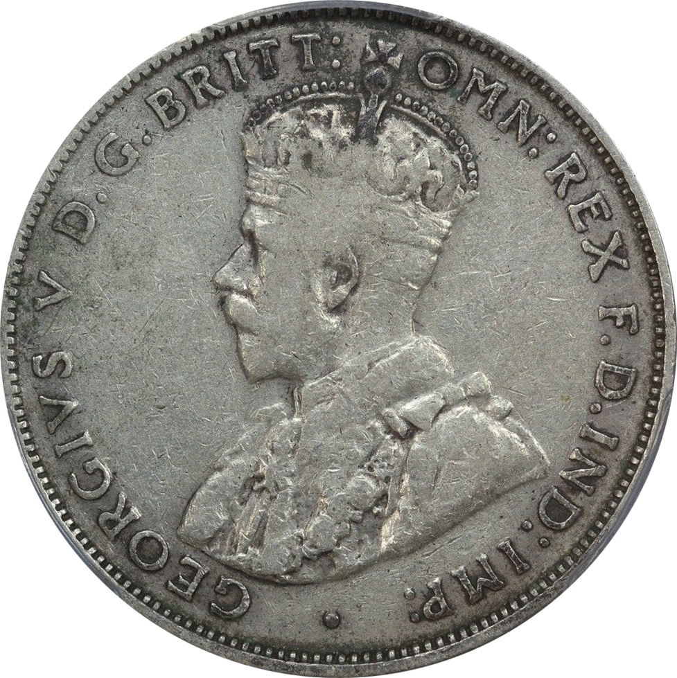F-12 - Florin - 1911 to 1936 - George V