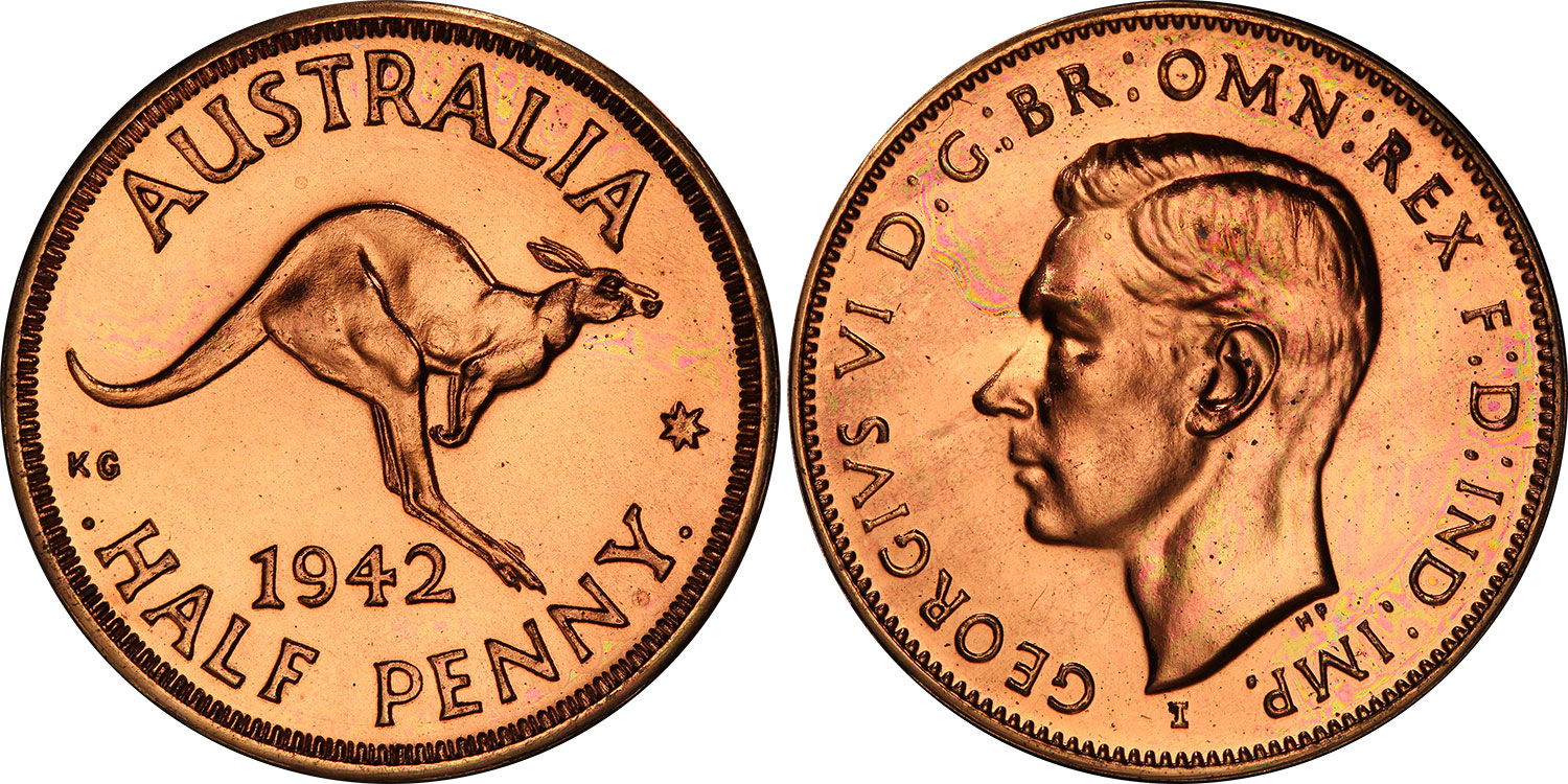 Half Penny 1942 - Australian coin