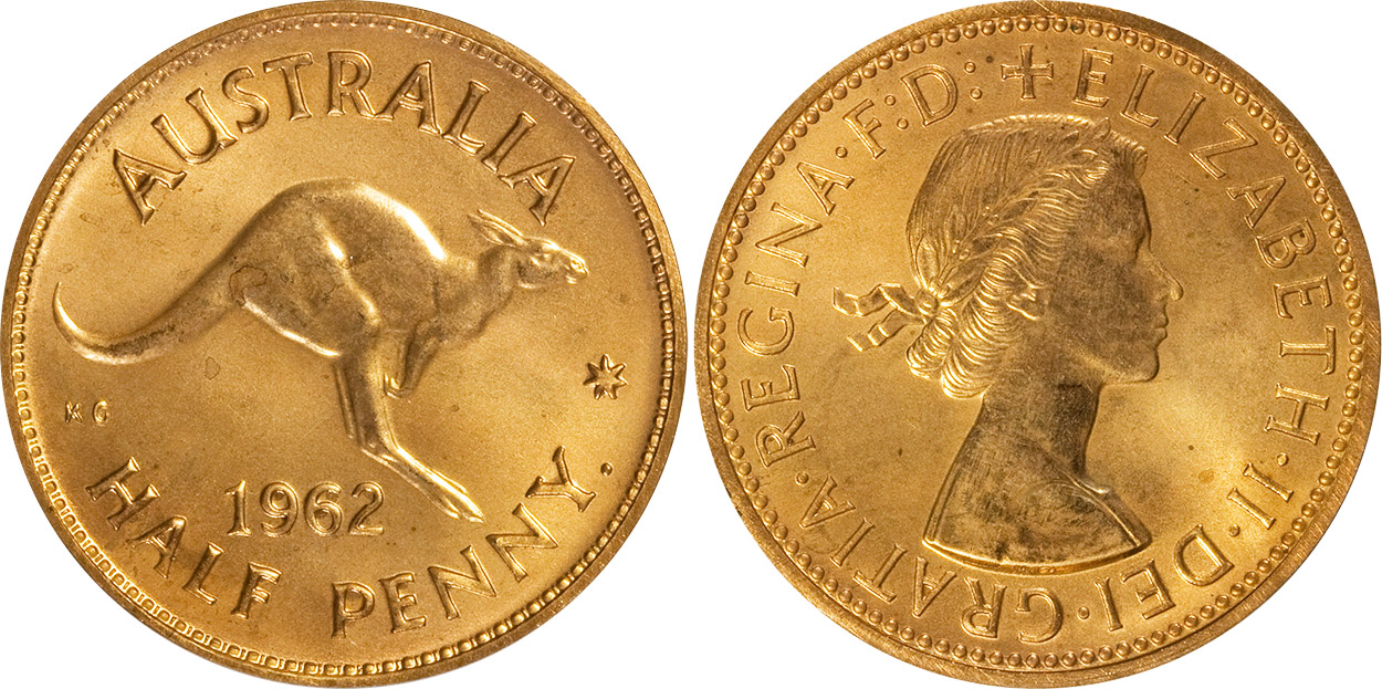 Half Penny 1962 - Australian coin