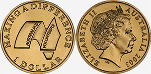 1 Dollar Australia Volunteers