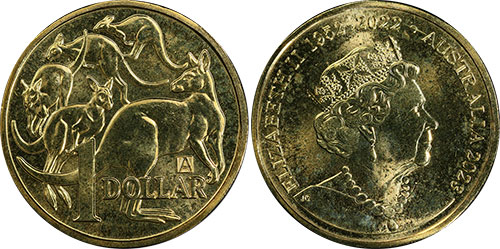 One dollar 2023 A - Australian coin