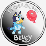 1 dollar 2024 Bluey Silver