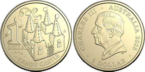 1 dollar 2025 Candy Castle