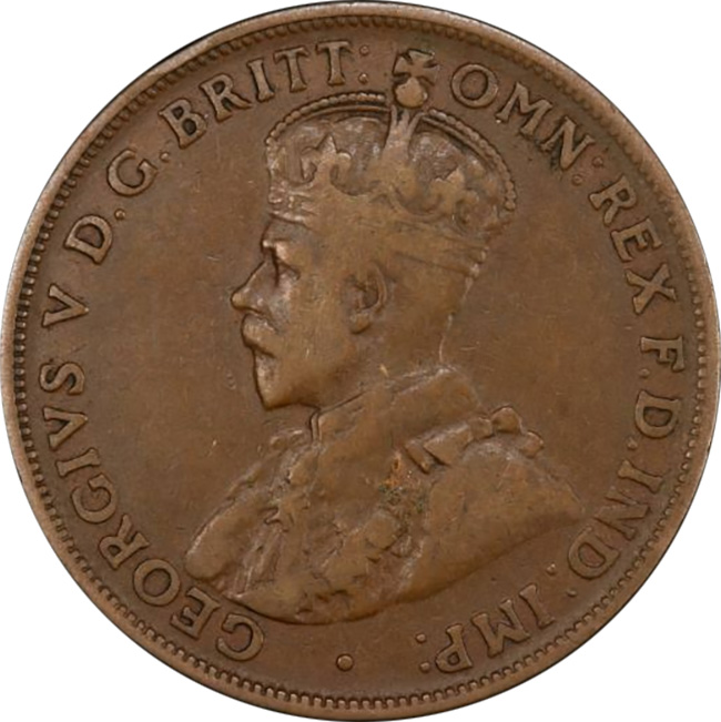 F-12 - Penny - 1911 to 1936 - George V