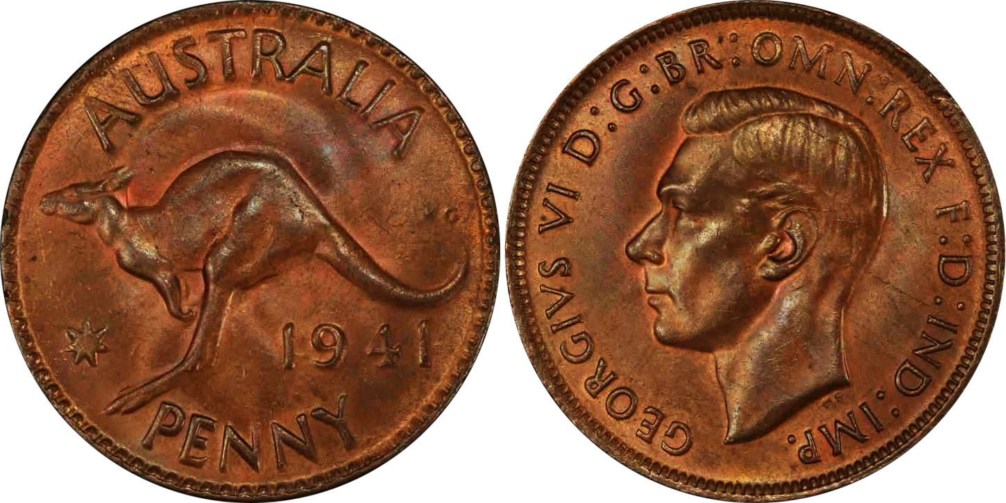 Penny 1942 - Australian coin