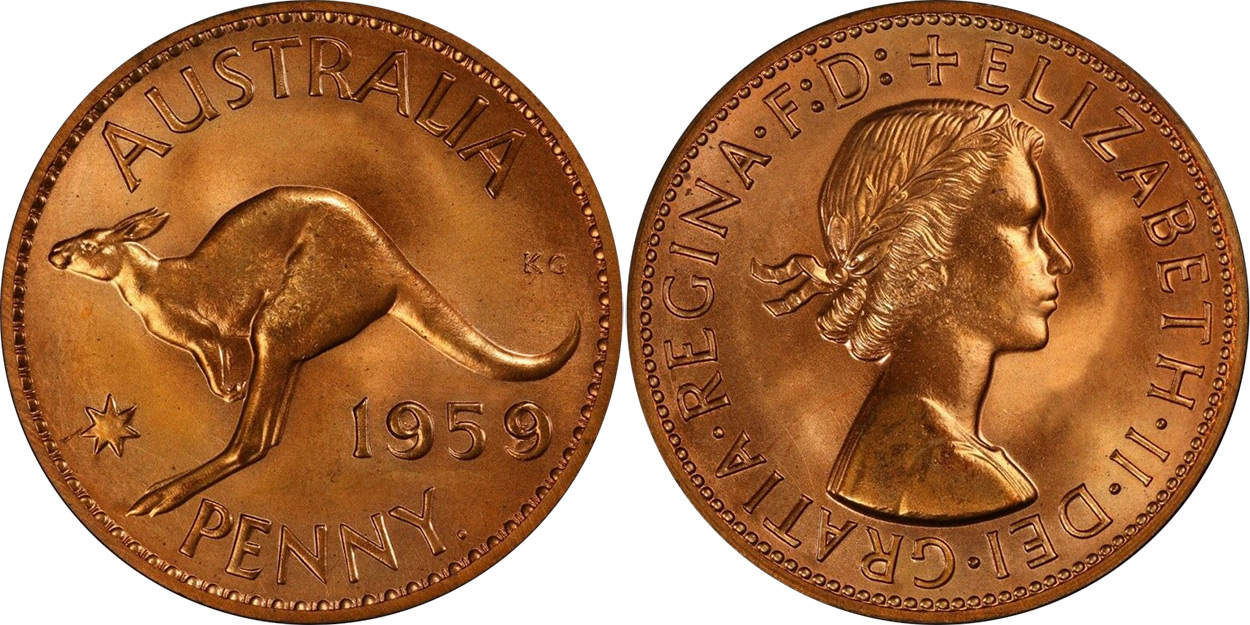 Penny 1960 - Australian coin