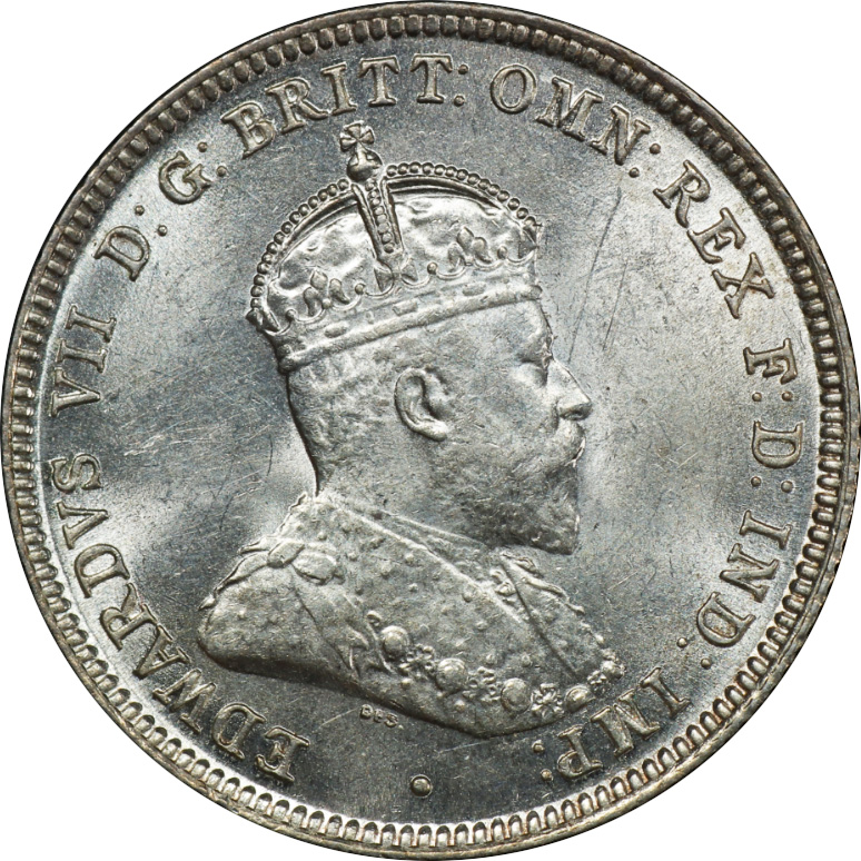MS-60 - Shilling - 1910 - Edward VII