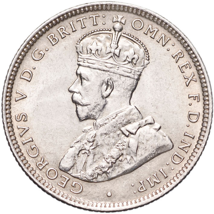 MS-60 - Shilling - 1911 to 1936 - George V