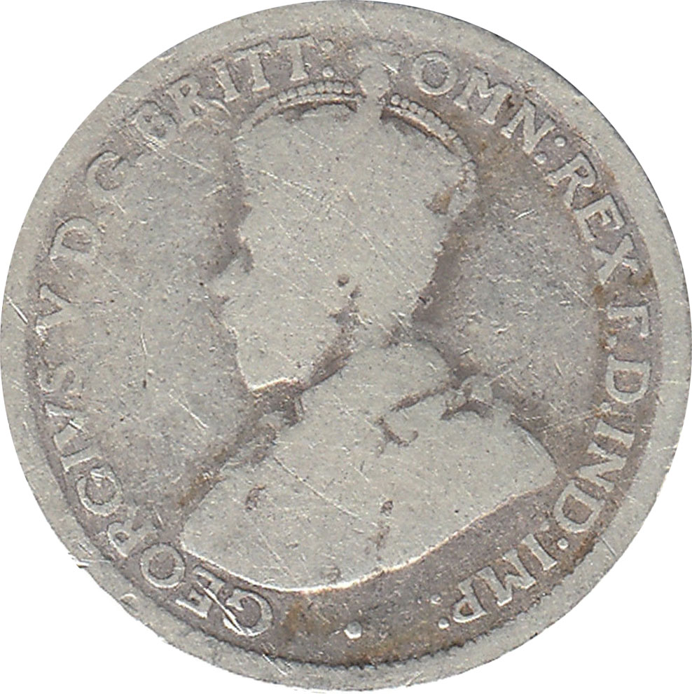 G-4 - Sixpence - 1911 to 1936 - George V