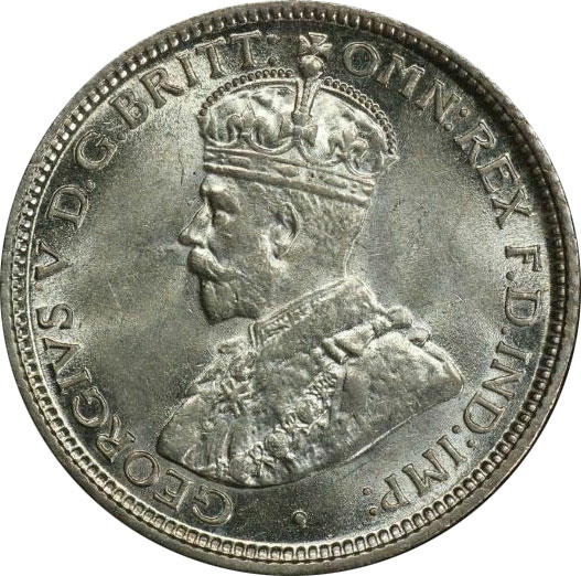 MS-60 - Sixpence - 1911 to 1936 - George V