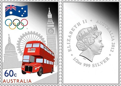 60 cents 2012 London Olympics Australia