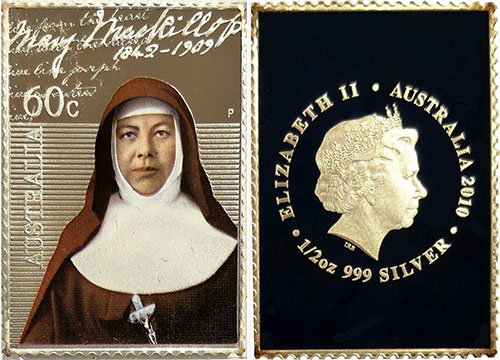60 cents 2009 Mary MacKillop Australia