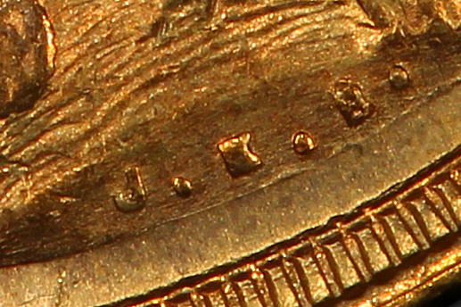 Sovereign 1875 - Long J.E.B. Aligned Right - Australia Gold Coin