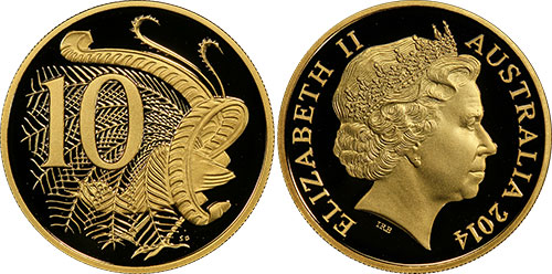 10 cents 2016 Gold Proof